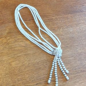 Freshwater pearls wrap necklace